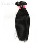 Het zachte Zwarte Maagdelijke Braziliaanse Haar van 6A kan rechtstreeks om het even welke Kleur worden geverft en worden gestreken