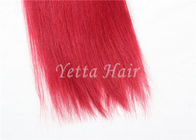 Helder Rood Onverwerkt Europees-Aziatisch Remy-Haar, het Weefsel van het 16 Duim Menselijke Haar