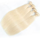 10 „- 30“ Dubbele Weft Peruviaanse Maagdelijke Kleur 613 van het Haar Rechte Weefsel Blonde