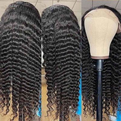 ODM 300g het Diepe Kant Front Wig van het Golf Menselijke Haar